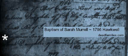 Murrell-Sarah-Baptism-1786-Hawkwell-Small.jpg (11893 bytes)