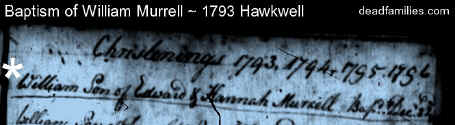 Murrell-William-Baptism-1793-Hawkwell-Small.jpg (10424 bytes)